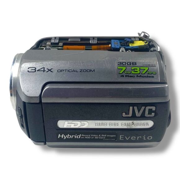 JVC Everio GZ-MG130U 30GB Hybrid HDD Digital Video Camcorder - For Parts - Picture 2 of 5